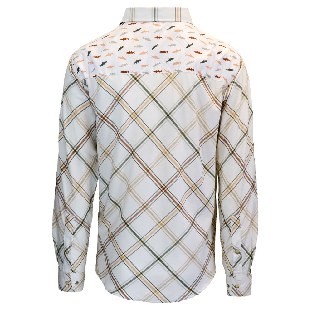 NWOT Dagon Backcountry Pearl‎ Snap Long Sleeve Shirt Size: XXL Quick Dry UPF 30+